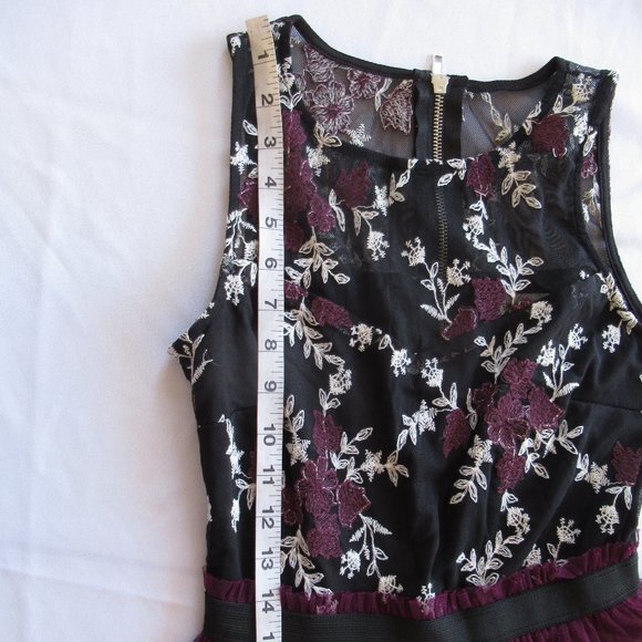 Speechless Junior Burgundy Dress XS - Picture 8 of 11